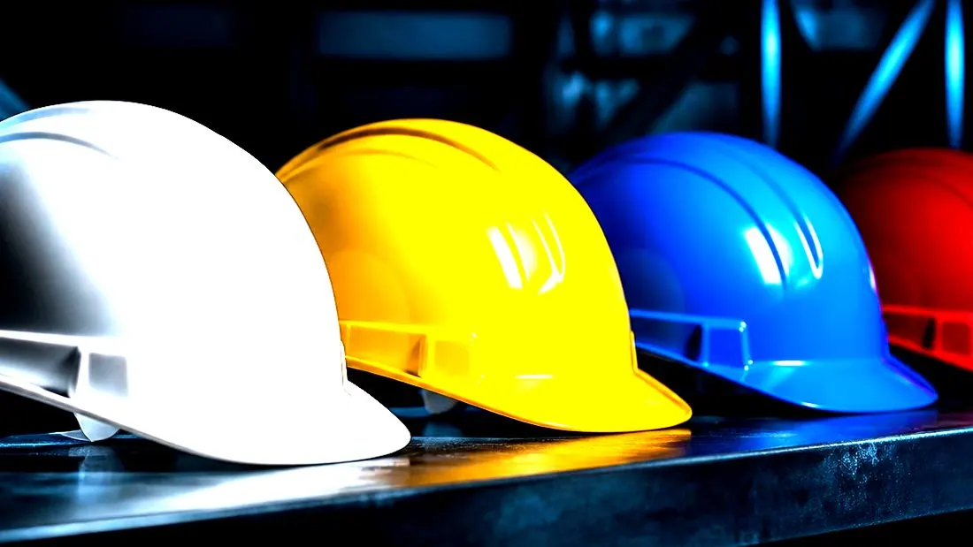 Cascos de seguridad, suspensión, barbiquejo y accesorios